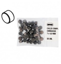 AMIG 23717  
 Calzo simple embrague 1  
 7 x 4,0 mm  
 Latón