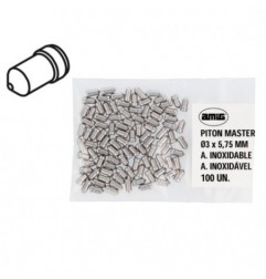AMIG 23722  
 Pitón master 2A  
 Ø3 x 4 mm (5,75)  
 Acero inoxidable