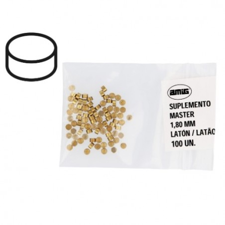 AMIG 23726  
 Suplemento master 1  
 1,80 mm  
 Latón