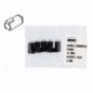 AMIG 23730  
 Doble embrague pomo 1  
 35 mm  
 Acero sinterizado