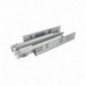 AMIG 23748  
 Guía para cajón Push Open 45  
 550 mm  
 Acero  
 Zincado