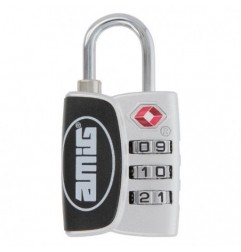 AMIG 23771  
 Candado combinación 81TSA  
 32 mm  
 Zamak  
 Gris-negro