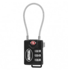 AMIG 23772  
 Candado combinación 82TSA  
 33 mm  
 Zamak  
 Negro