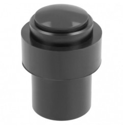 AMIG 23843  
 Tope puerta 206  
 Ø30 mm  
 Aluminio  
 Negro mate