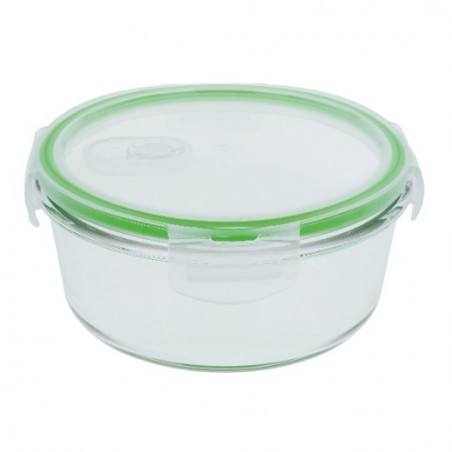VELTA HOME 23846  
 Contenedor hermético 500  
 Ø150 x 80 mm  
 Cristal