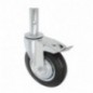 AMIG 23850  
 Rueda andamio macho 2575  
 Ø200 mm  
 Goma  
 Negro