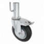 AMIG 23851  
 Rueda andamio hembra 2576  
 Ø200 mm  
 Goma  
 Negro