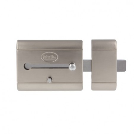 AMIG 23856  
 Cerrojo alta seguridad 15 PLUS  
 98 x 77 mm  
 Cromado mate
