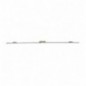 AMIG 23869  
 Cerradura 400  
 50/85  
 Acero  
 Esmaltado plata
