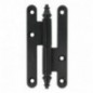 AMIG 23870  
 Pernio 507  
 110 x 55 x 3 mm  
 Acero  
 Negro - Derecha