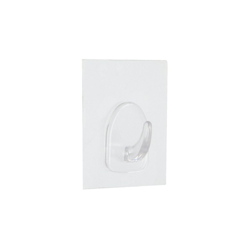 AMIG 23879  
 Colgador reutilizable 217  
 60 x 47 x 21 mm  
 Plástico  
 Transparente