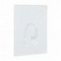 AMIG 23880  
 Colgador reutilizable 217  
 82 x 62 x 21 mm  
 Plástico  
 Transparente