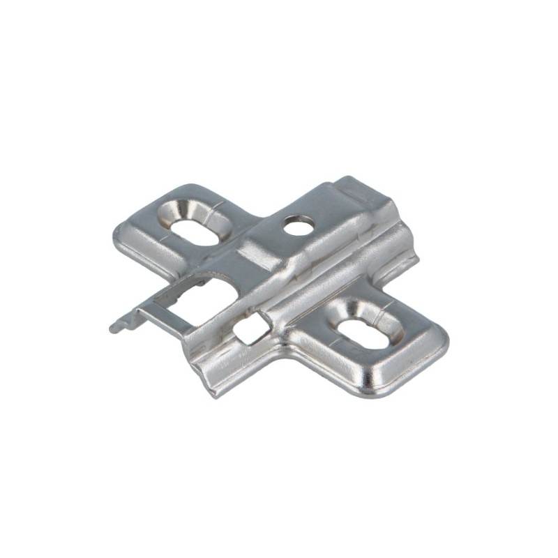 AMIG 23881  
 Soporte bisagra cazoleta 4000  
 Acero  
 Niquelado