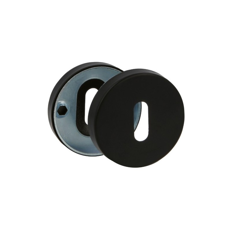 AMIG 23886  
 Bocallave 4RX  
 Ø53 mm  
 Acero inoxidable  
 Negro