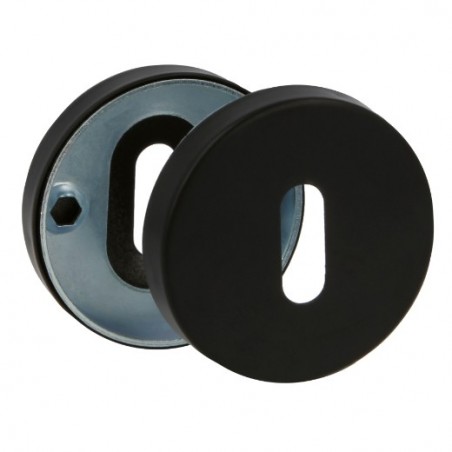 AMIG 23886  
 Bocallave 4RX  
 Ø53 mm  
 Acero inoxidable  
 Negro