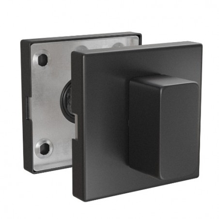 AMIG 23890  
 Muletilla 10RX  
 53 x 53 mm  
 Acero inoxidable  
 Negro