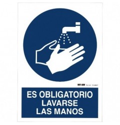 AMIG 23892  
 Señal obligación ignífuga 10010  
 300 x 210 mm  
 PVC  
 Blanco/Azul