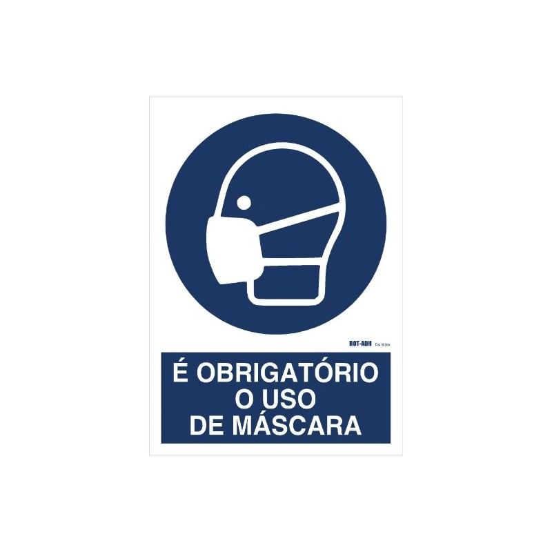 AMIG 23896  
 Señal obligación ignífuga 10010  
 300 x 210 mm  
 PVC  
 Blanco/Azul