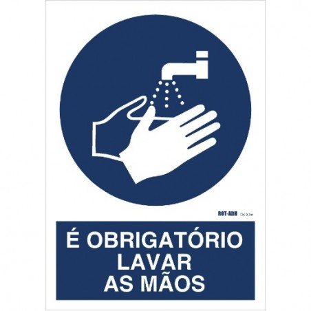 AMIG 23897  
 Señal obligación ignífuga 10010  
 300 x 210 mm  
 PVC  
 Blanco/Azul