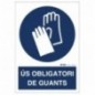 AMIG 23900  
 Señal obligación ignífuga 10010  
 300 x 210 mm  
 PVC  
 Blanco/Azul