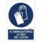 AMIG 23909  
 Señal obligación adhesiva 10010  
 90 x 120 mm  
 PVC  
 Blanco/Azul