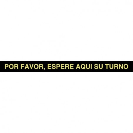 AMIG 23917  
 Señal informativa adhesiva 10080  
 1000 x 80 mm  
 PVC  
 Amarillo/Negro