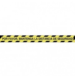 AMIG 23918  
 Señal informativa adhesiva 10080  
 1000 x 90 mm  
 PVC  
 Amarillo/Negro