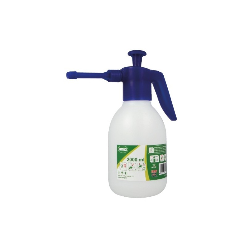 AMIG 23921  
 Pulverizador químicos 2082  
 2 l  
 Polietileno  
 Blanco/Azul