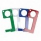 AMIG 23944  
 Llavero agarradero COV19  
 80 x 35 x 5 mm  
 Metacrilato  
 Colores surtidos