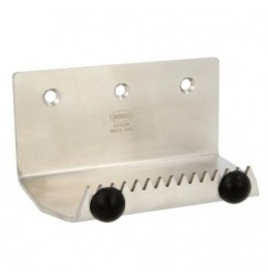 AMIG 23959  
 Pedal puerta 2  
 121 x 81 x 3 mm  
 Acero inoxidable 18/8  
 Mate