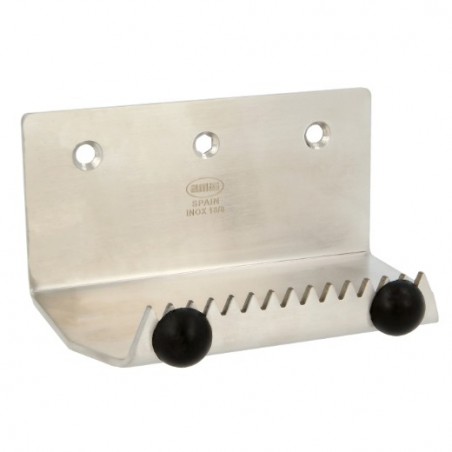 AMIG 23959  
 Pedal puerta 2  
 121 x 81 x 3 mm  
 Acero inoxidable 18/8  
 Mate