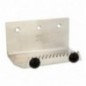 AMIG 23959  
 Pedal puerta 2  
 121 x 81 x 3 mm  
 Acero inoxidable 18/8  
 Mate