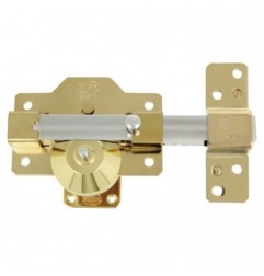 AMIG 23963  
 Cerrojo alta seguridad 8 PLUS  
 90 x 154 mm  
 Acero  
 Oro
