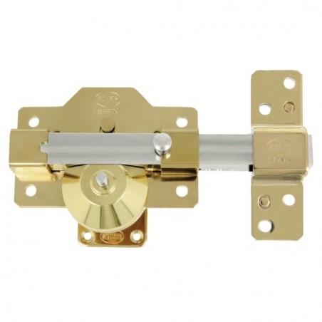 AMIG 23963  
 Cerrojo alta seguridad 8 PLUS  
 90 x 154 mm  
 Acero  
 Oro