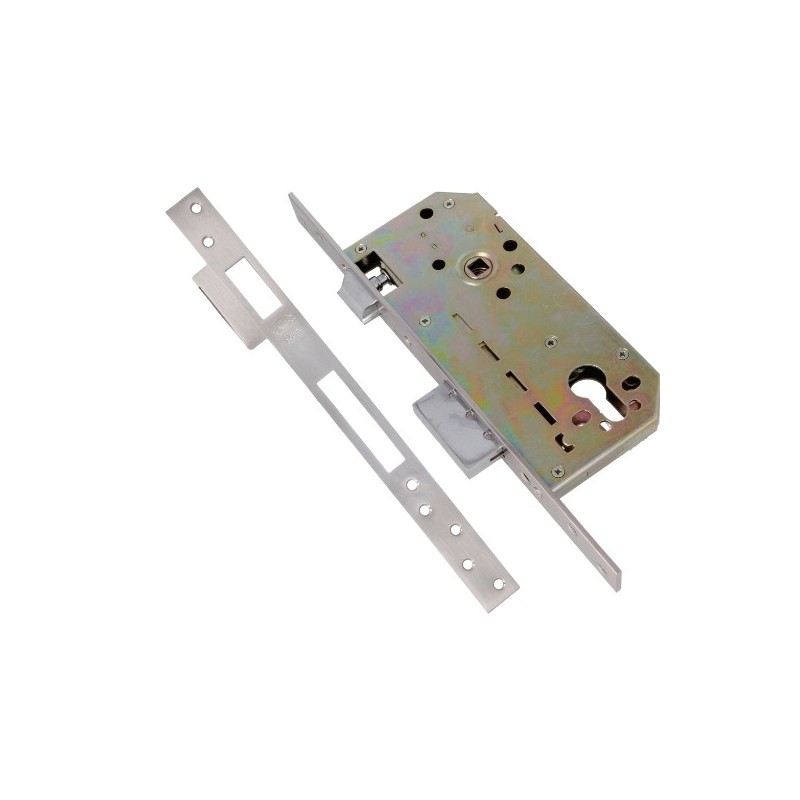 AMIG 23973  
 Cerradura 200 BASE  
 50/85  
 Acero  
 Cromado mate