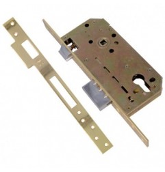 AMIG 23975  
 Cerradura 200 BASE  
 50/85  
 Acero  
 Latonado barnizado