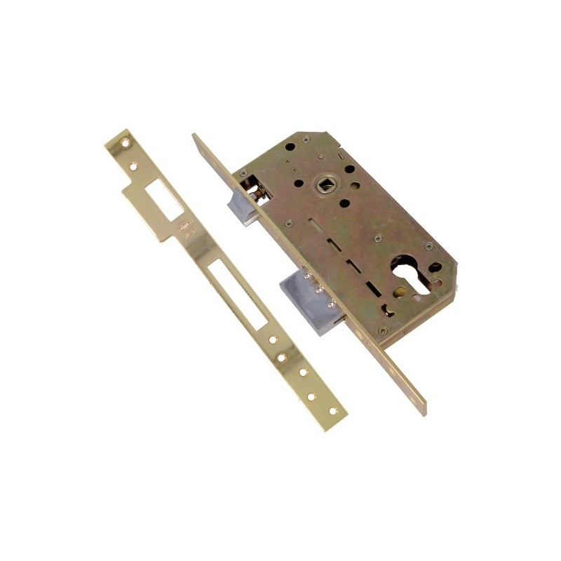 AMIG 23975  
 Cerradura 200 BASE  
 50/85  
 Acero  
 Latonado barnizado