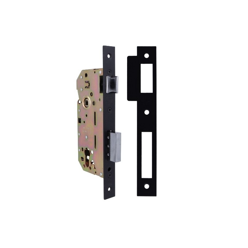 AMIG 23979  
 Cerradura 340 BASE  
 50/85  
 Acero  
 Negro