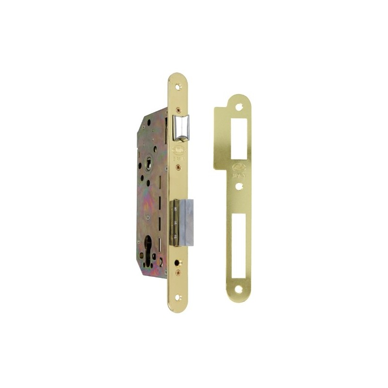 AMIG 23980  
 Cerradura 341 BASE  
 50/85  
 Acero  
 Cromado mate
