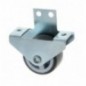 AMIG 23997  
 Rueda fija lateral 1306  
 Ø30 mm  
 Goma  
 Gris