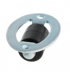 AMIG 23998  
 Rueda fija cajones 1307  
 Ø13 mm  
 Nylon  
 Negro