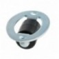 AMIG 23998  
 Rueda fija cajones 1307  
 Ø13 mm  
 Nylon  
 Negro
