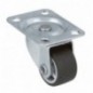 AMIG 24000  
 Rueda con pletina 1309  
 Ø25 mm  
 Goma  
 Gris