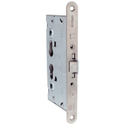 AMIG 24009  
 Cerradura 6572  
 65 x 72 mm  
 Acero inoxidable  
 Mate