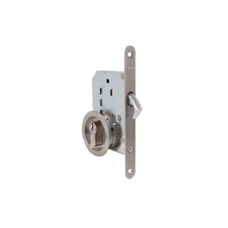 AMIG 24015  
 Cerradura kit 606  
 50 mm  
 Acero  
 Cromado mate