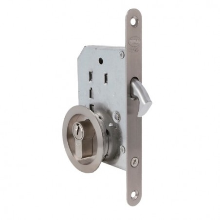 AMIG 24015  
 Cerradura kit 606  
 50 mm  
 Acero  
 Cromado mate