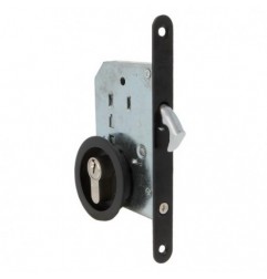 AMIG 24016  
 Cerradura kit 606  
 50 mm  
 Acero  
 Negro mate
