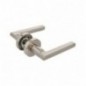 AMIG 24024  
 Manilla con roseta MAI RX  
 Ø52 mm  
 Aluminio  
 Níquel cepillado