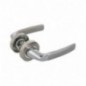 AMIG 24027  
 Manilla con roseta HISA  
 Ø52 mm  
 Aluminio  
 Níquel cepillado
