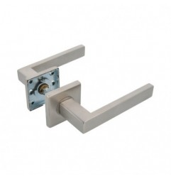AMIG 24031  
 Manilla con roseta SUKI  
 54 x 54 mm  
 Acero inoxidable  
 Mate